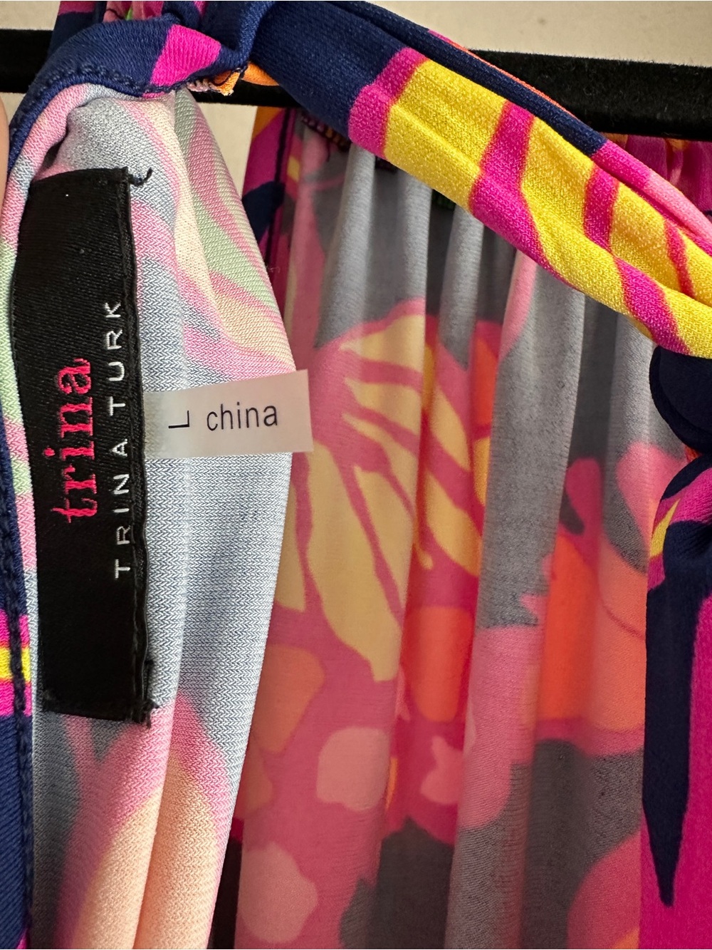 Trina Turk Retro Floral Midi Dress - Picture 5 of 6